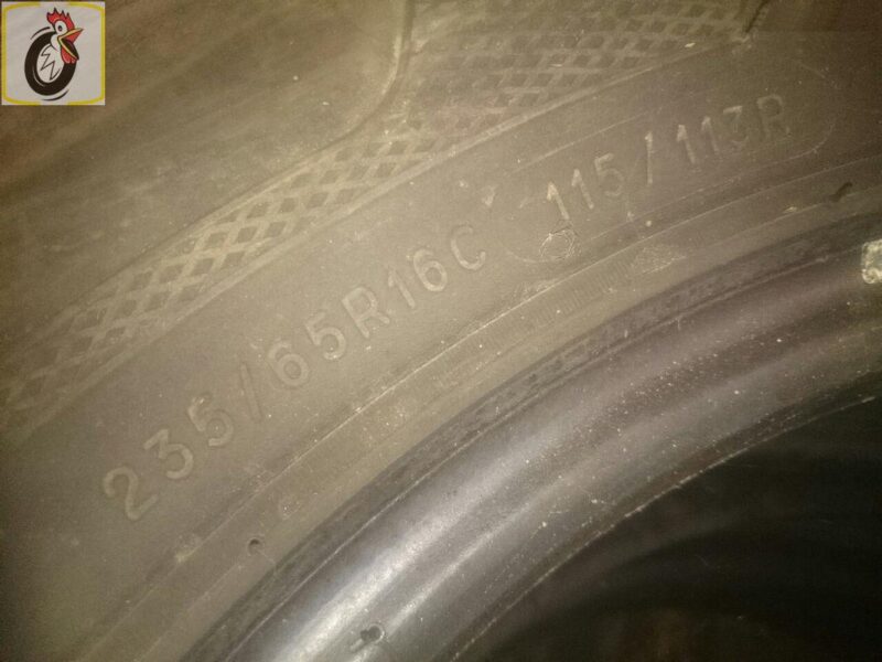 2 pneus KLEBER 235/65r16c 115/113r 5mm