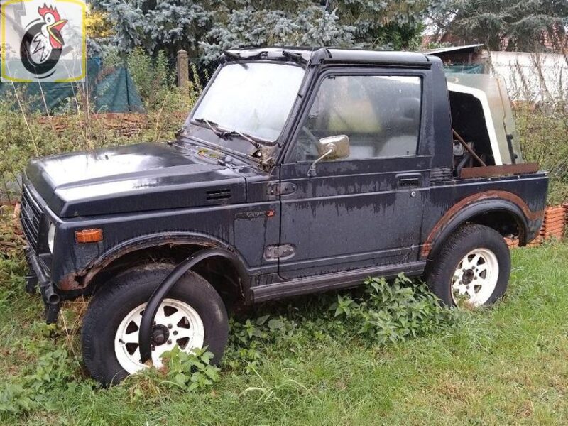 Châssis Suzuki SJ410 (Samouraï) sur roues, bâché, sans CG