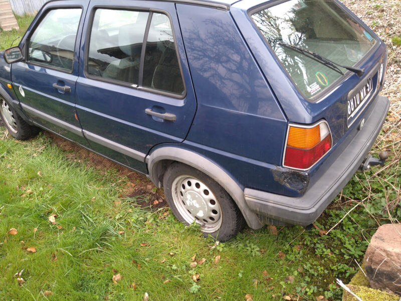 Toutes pièces VW Golf 2 1..6 TD, 5 portes, 230.000km