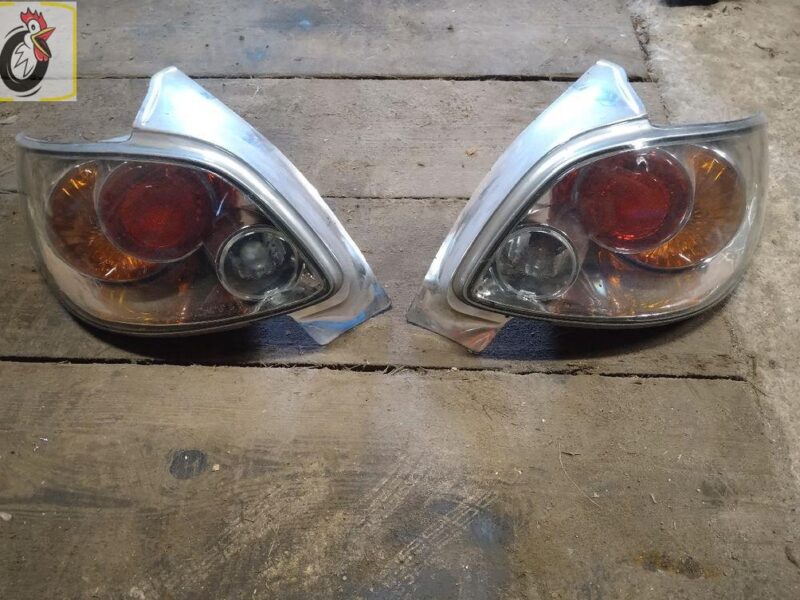 Feux arrières type cristal pour Peugeot 206 (tuning)