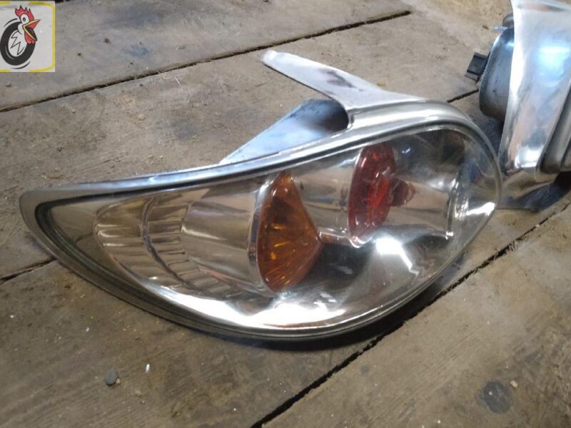 Feux arrières type cristal pour Peugeot 206 (tuning)