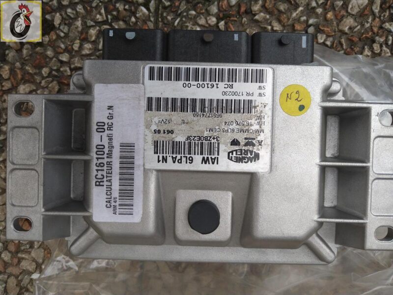 Calculateur moteur Peugeot 206 RC groupe N RCC 6LPA.N1 RC16100.00