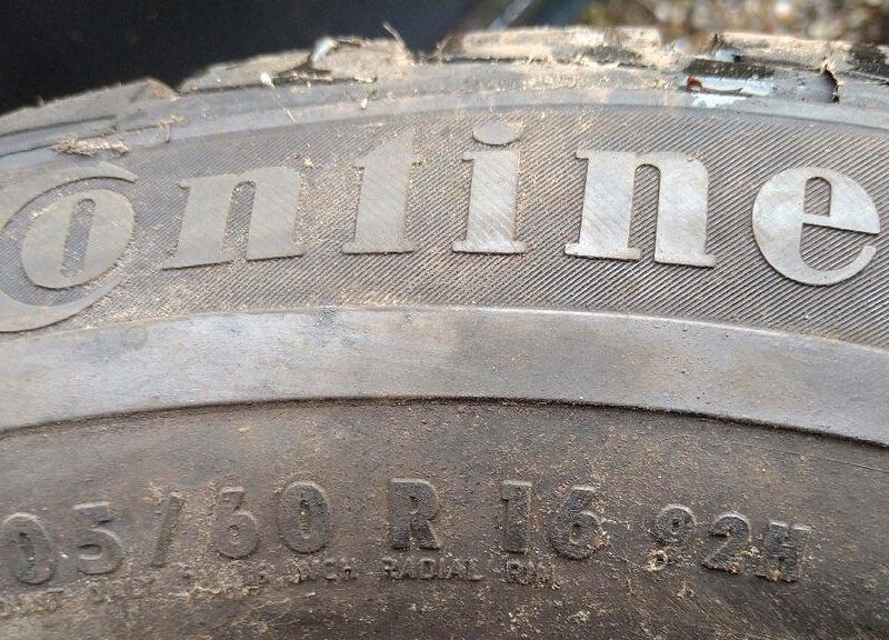 2 pneus hiver 205/60r16 92h continental ts810 7mm