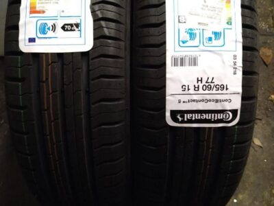 2 pneus neufs continental été 165/60r15 77h twingo smart 107 C1 aygo