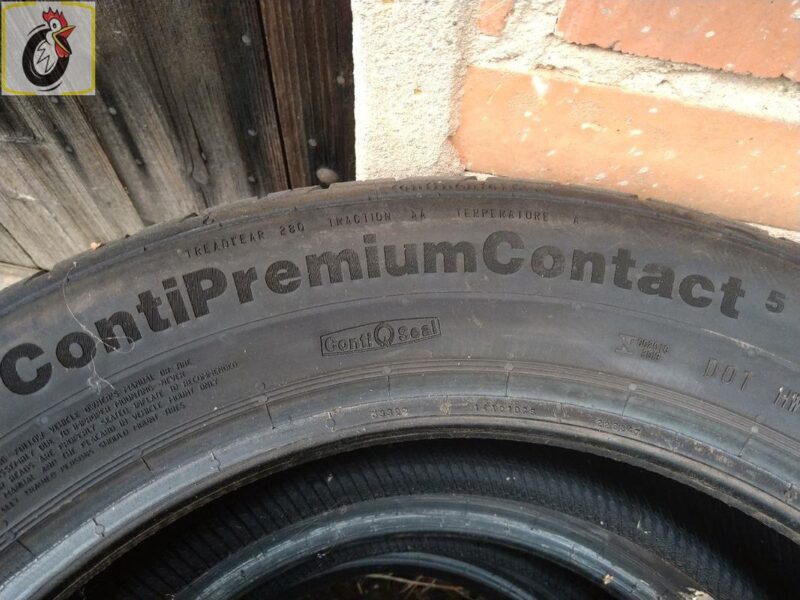 4 pneus été Continental 215/55r17 94w seal increvable 6mm